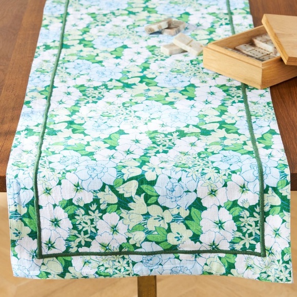 Lyla Floral Two Sided Runner * - Picture 5 of 10